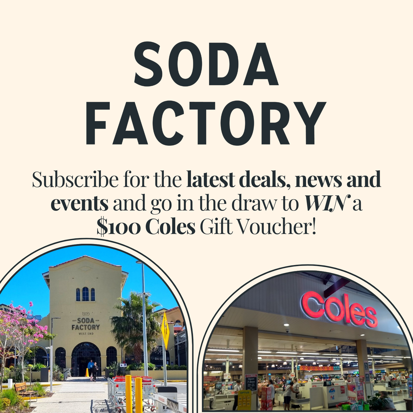 Sign Up to WIN a $100 Coles Gift Voucher!